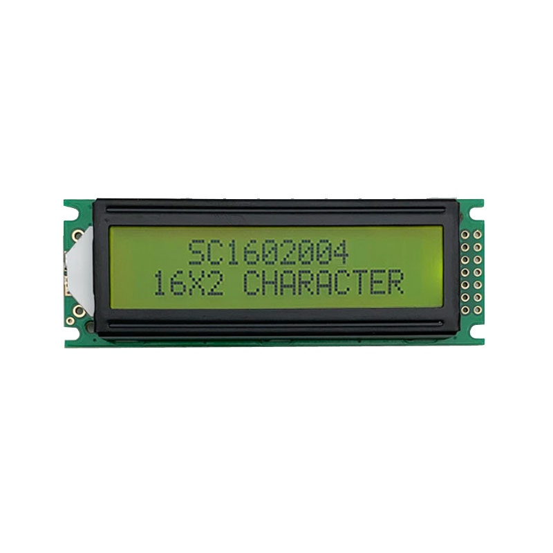 16 * 2单色字符液晶显示器，黄绿色Stn ，AIP31066 IC