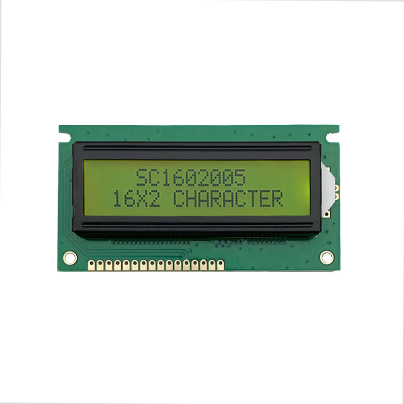 16 * 2单字符液晶显示器，黄绿色Stn，AIP31066 IC